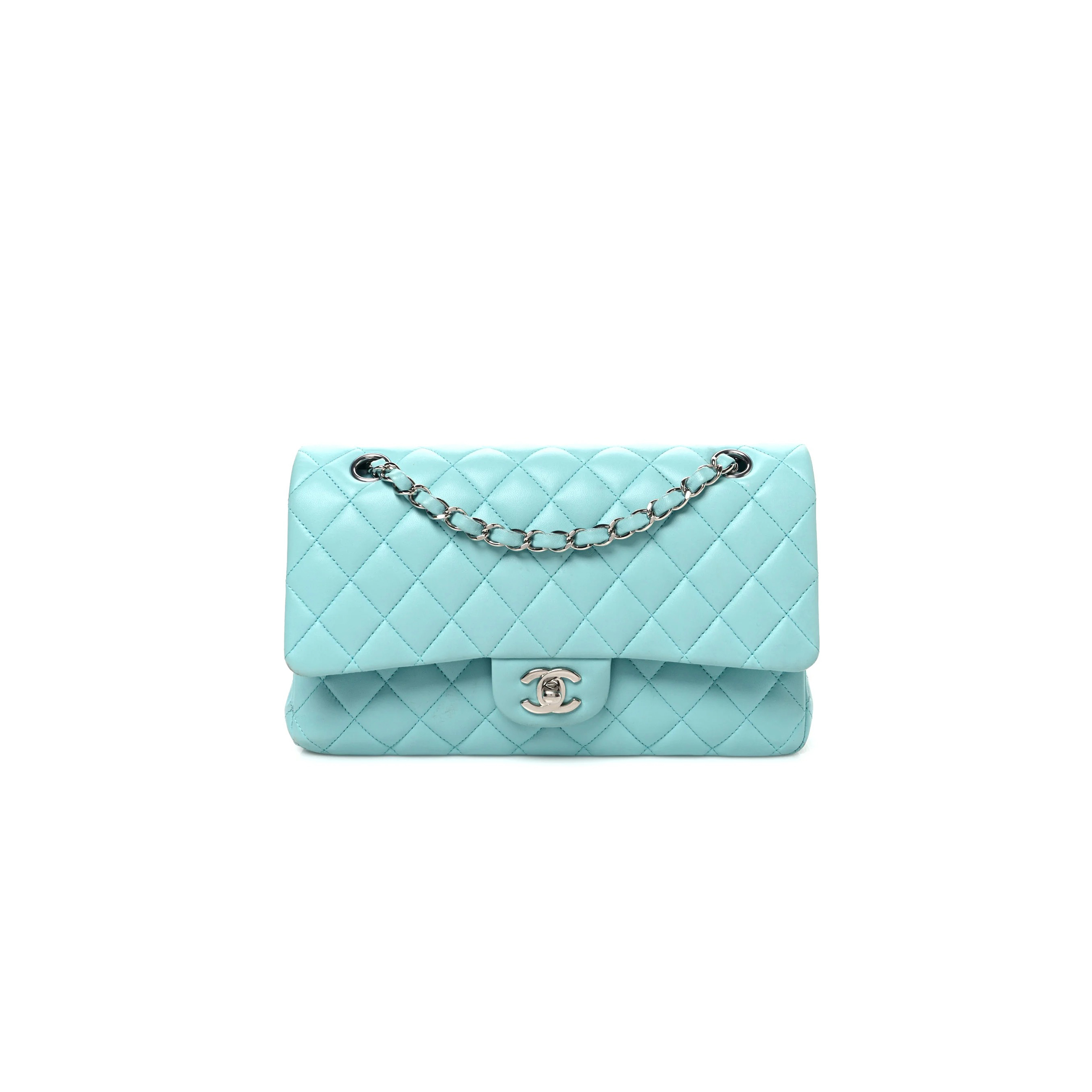 CHANEL MEDIUM CLASSIC DOUBLE FLAP BAG (25.5*15.5*6.5cm)